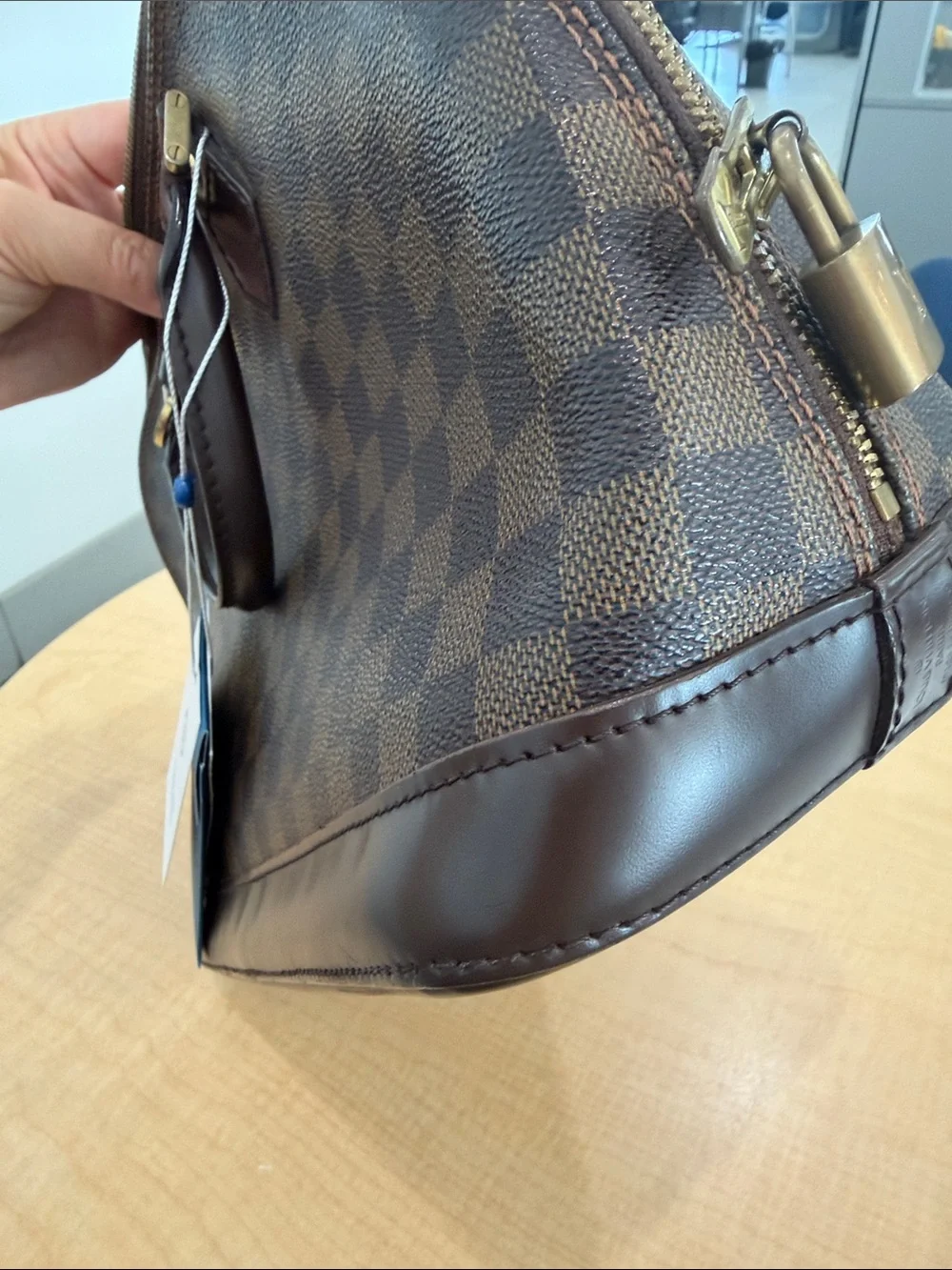 Loius Viottpn Damier Ebene Alma Handbag - Vintage PM